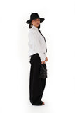 Camicia Bianca 100% Cotone Oversize Taglio Sartoriale
