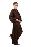 COORDINATO ALICE MARRONE DUE PEZZI JUSTWEST TAGLIA UNICA