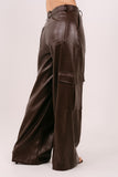 COORDINATO MADISON ECOPELLE MARRONE LUMINA