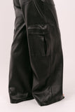 COORDINATO MADISON ECOPELLE NERO LUMINA