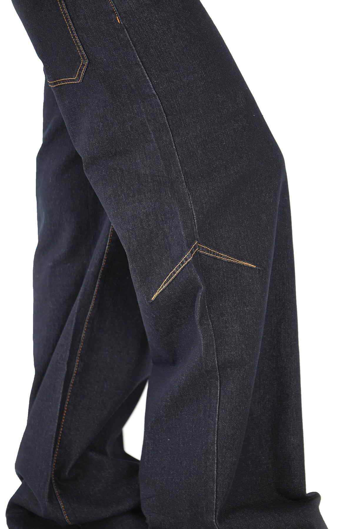Coordinato in jeans Giacca Cropped e Jeans Wide Leg