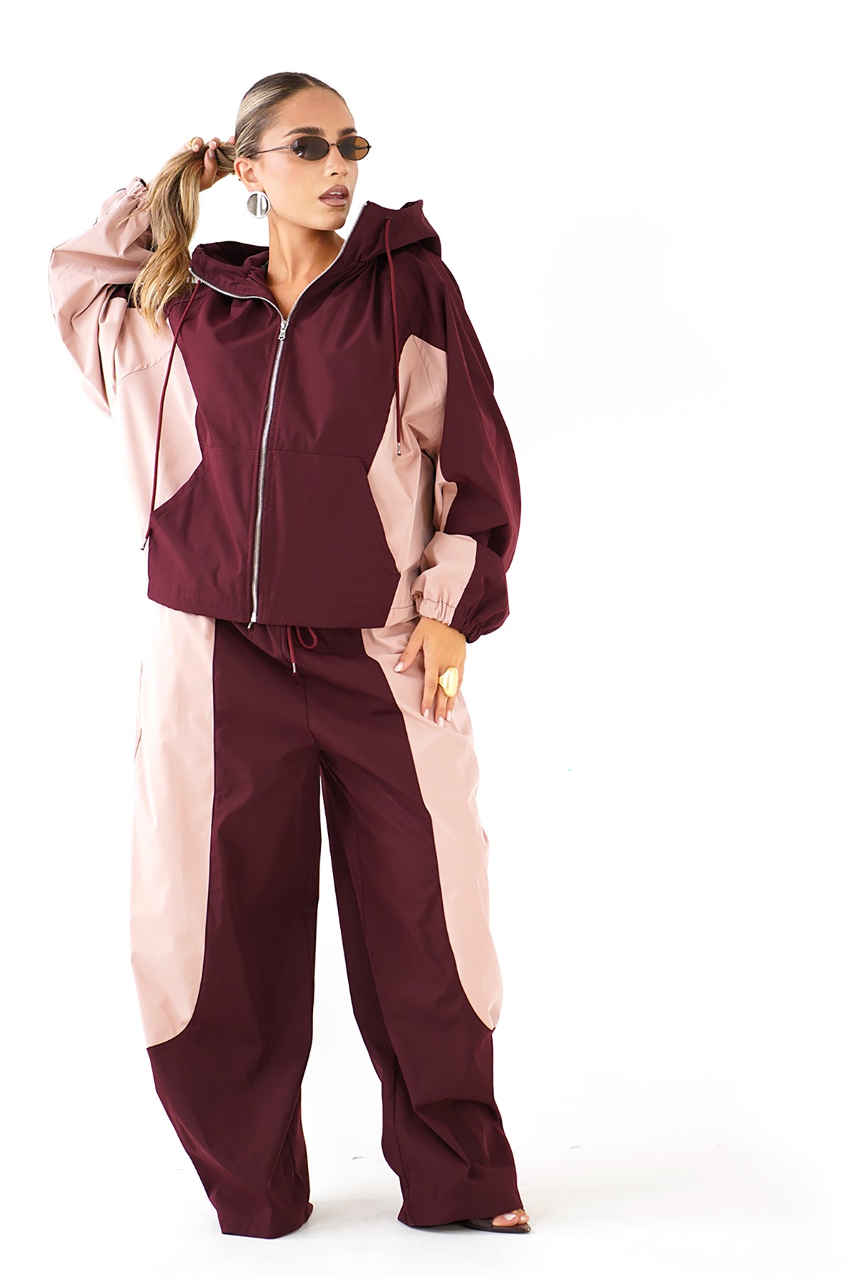 TUTA ARTEMIS ROSA BORDEAUX
