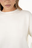 MAGLIONCINO SLOANE BIANCO BASIC TAGLIA UNICA