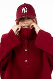 TUTA HAZEL BORDEAUX FELPA E PANTALONI