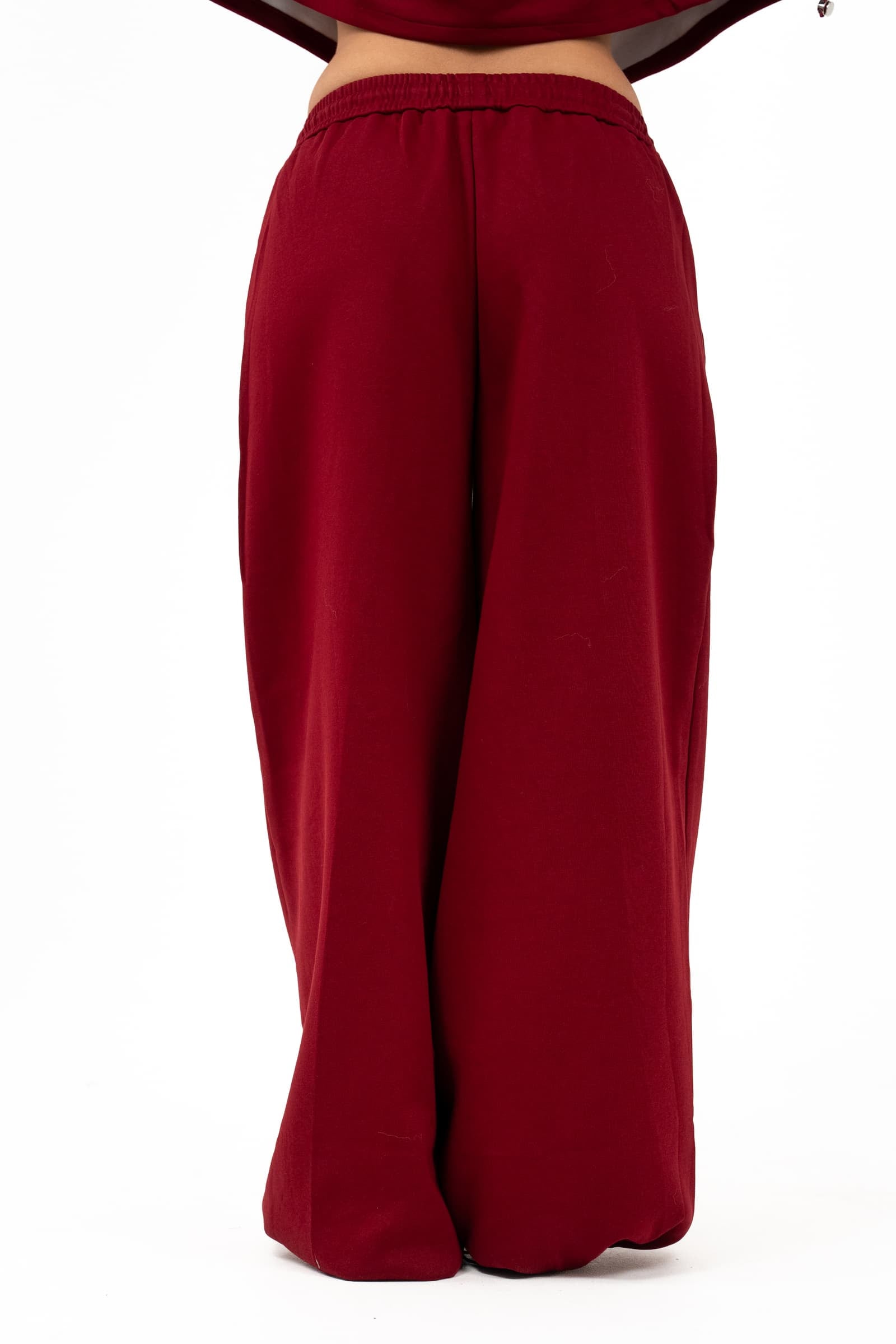TUTA HAZEL BORDEAUX FELPA E PANTALONI