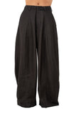 PANTALONI CECILIA GREY BALLON GAMBA LARGA