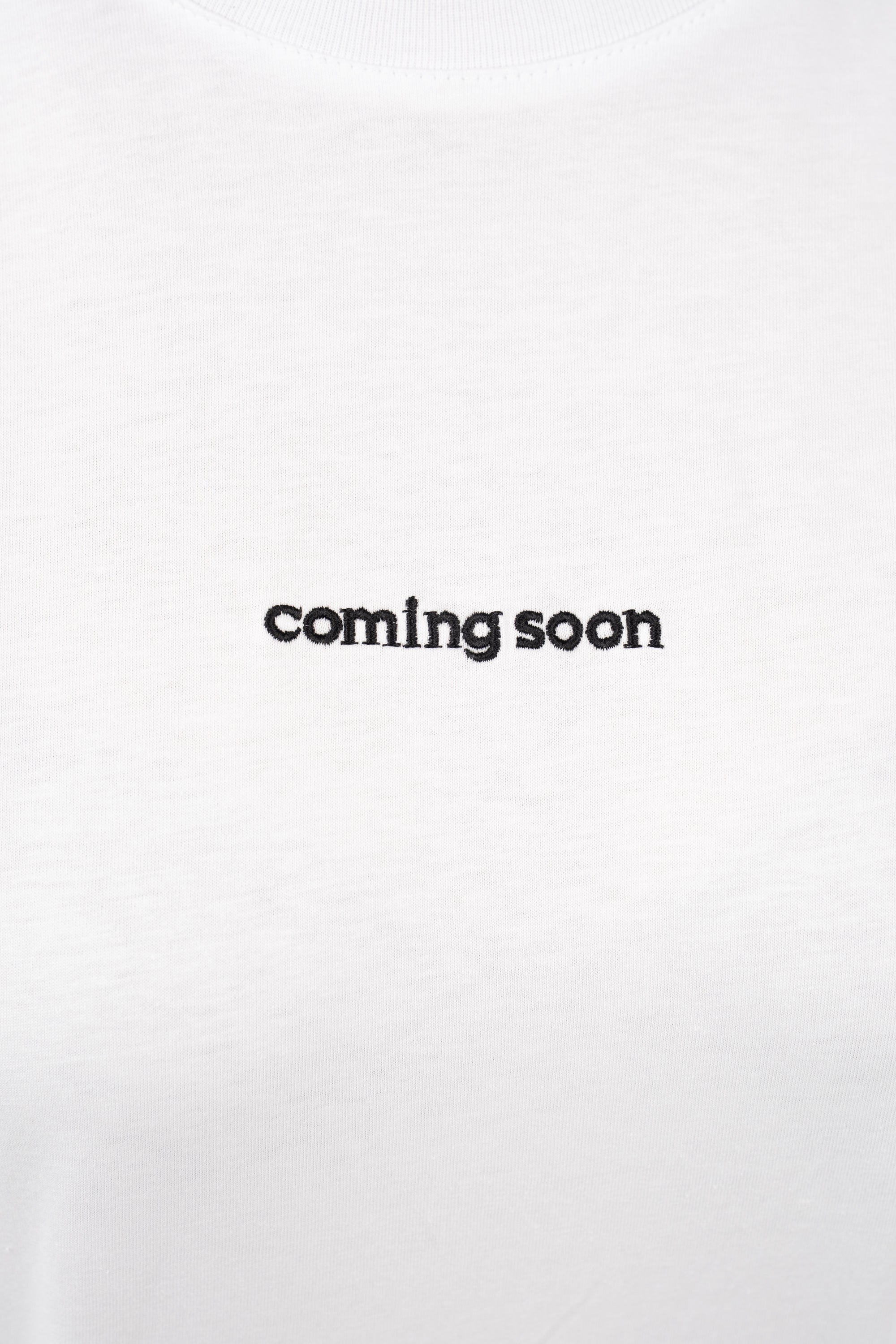 T-SHIRT "COMIING SOON" BIANCA LUMINA