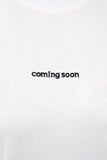 T-SHIRT "COMIING SOON" BIANCA LUMINA