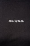 T-SHIRT "COMIING SOON" NERA LUMINA