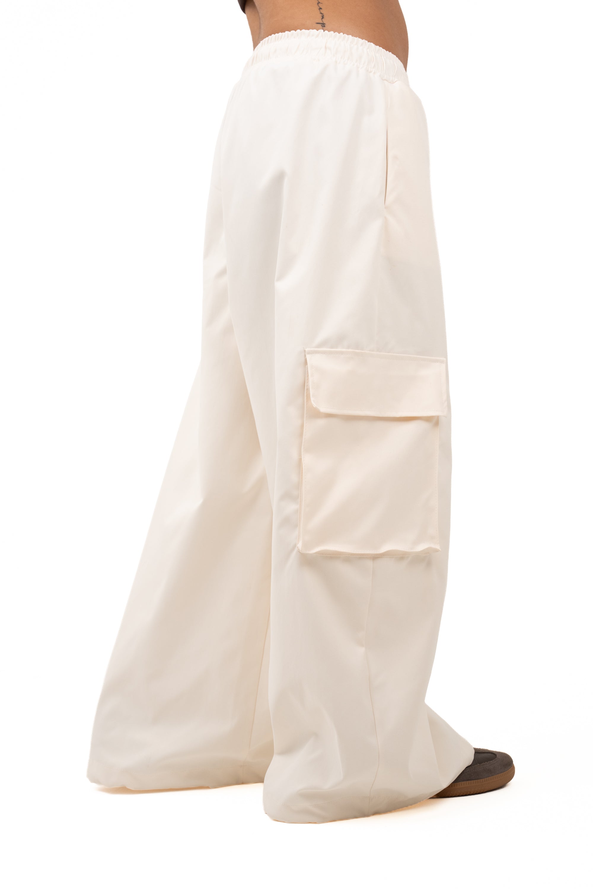PANTALONE COMET CARGO PANNA JUSTWEST TAGLIA UNICA
