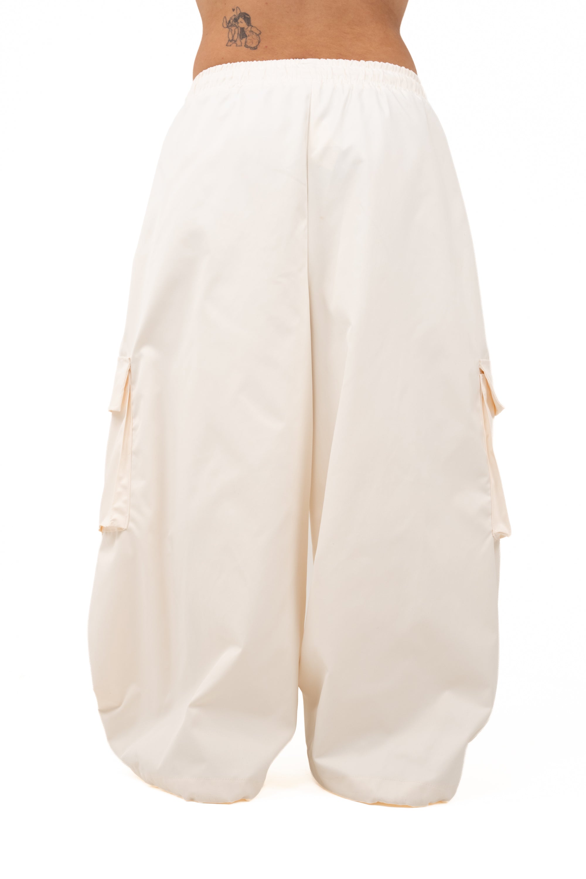 PANTALONE COMET CARGO PANNA JUSTWEST TAGLIA UNICA
