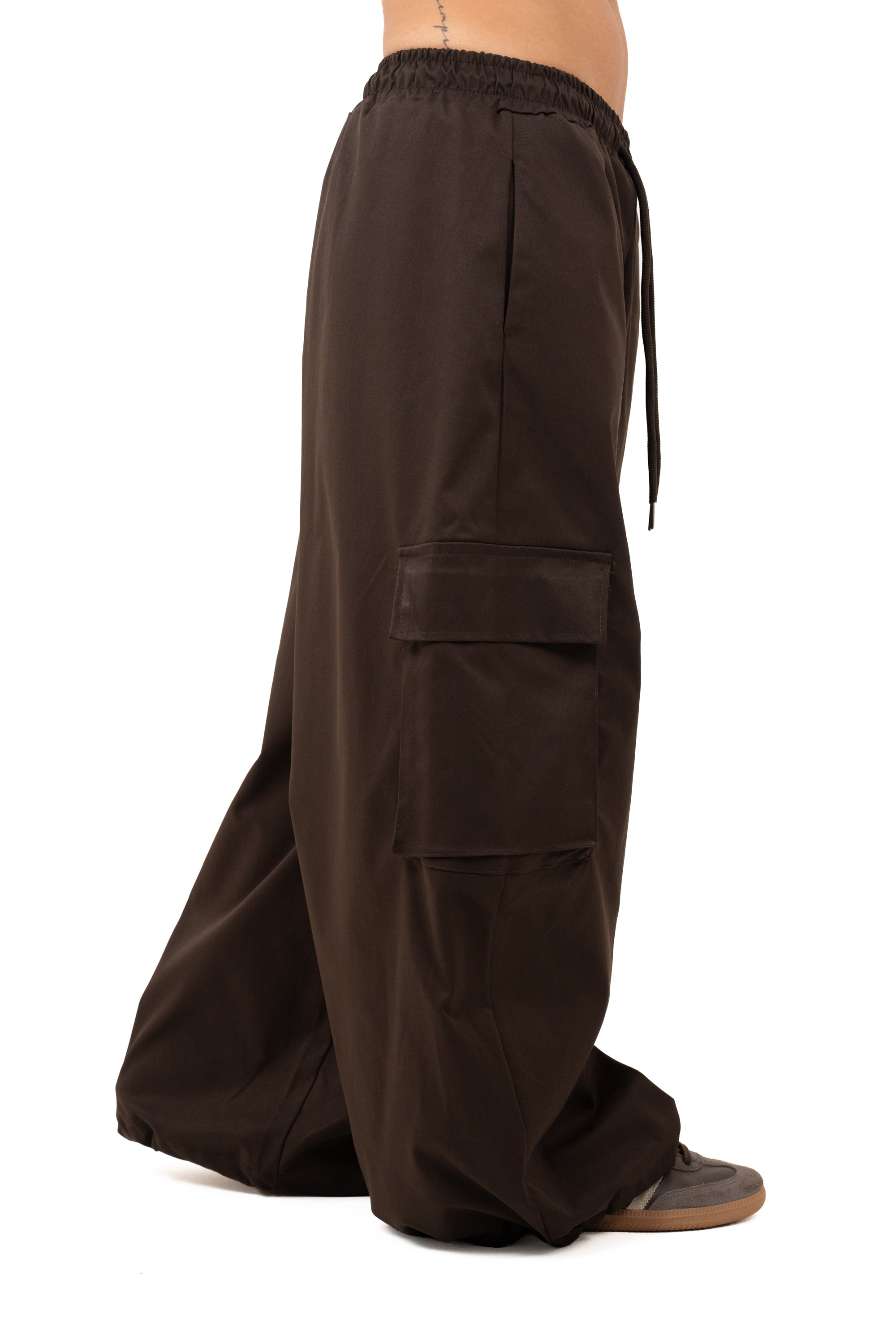 PANTALONE COMET CARGO MARRONE JUSTWEST TAGLIA UNICA