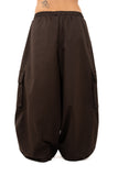 PANTALONE COMET CARGO MARRONE JUSTWEST TAGLIA UNICA