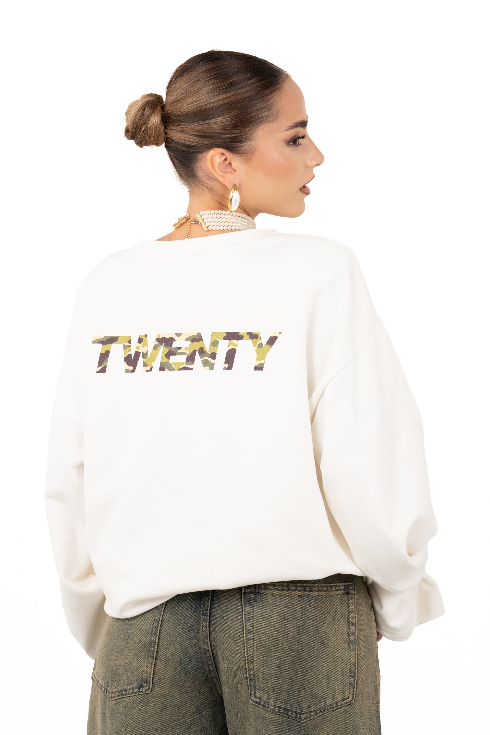 FELPA TWENTY ARMY PANNA TAGLIA UNICA