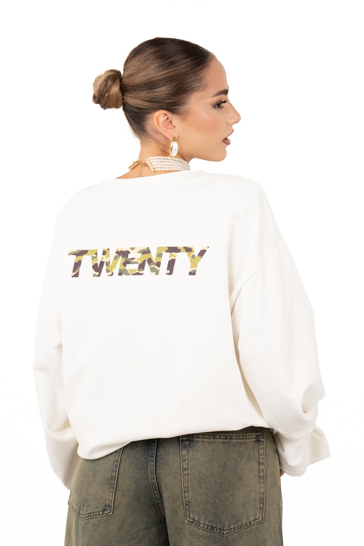 FELPA TWENTY ARMY PANNA TAGLIA UNICA