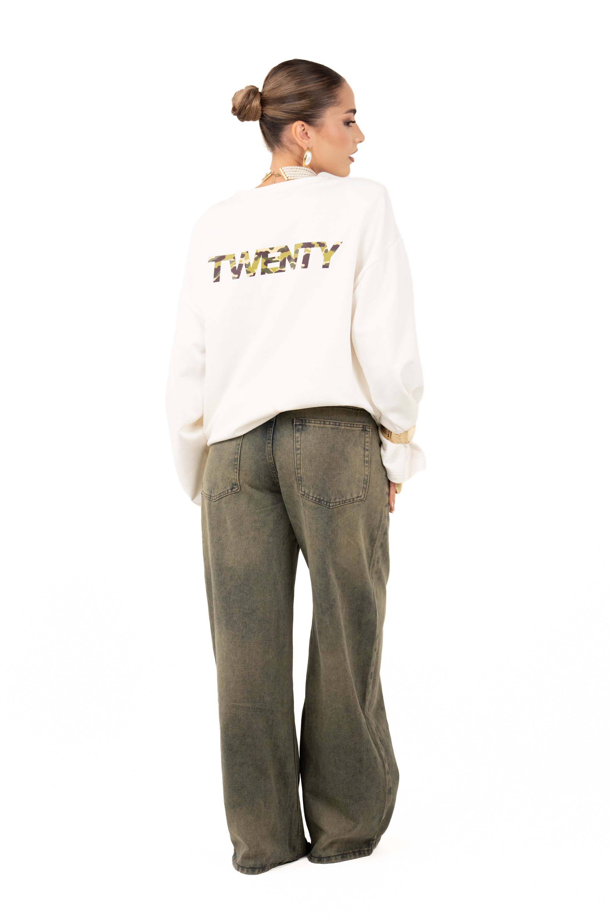 FELPA TWENTY ARMY PANNA TAGLIA UNICA