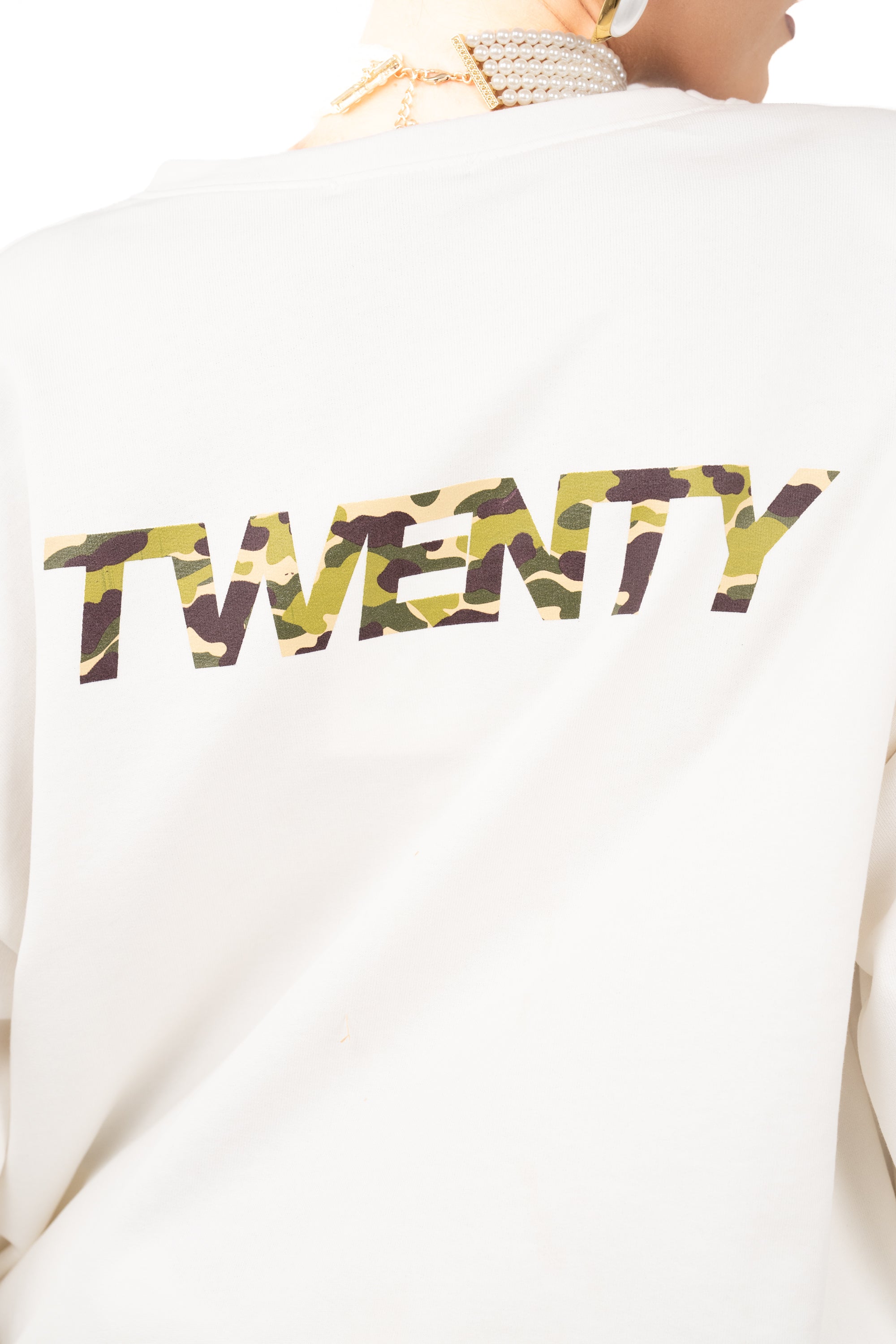 FELPA TWENTY ARMY PANNA TAGLIA UNICA