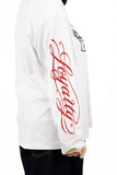 T-SHIRT CUORE OVER SIZE BIANCA TAGLIA UNICA