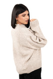 MAGLIONE LUMI TORTORA LUMINA TAGLIA UNICA