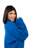MAGLIONE LUMI AZZURRO LUMINA TAGLIA UNICA