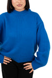 MAGLIONE LUMI AZZURRO LUMINA TAGLIA UNICA