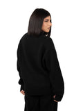MAGLIONE LUMI NERO LUMINA TAGLIA UNICA