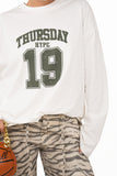 MAGLIA THURSDAY PANNA/VERDE LUMINA TAGLIA UNICA