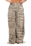 JEANS ZEBRA BEIGE/GRIGIO
