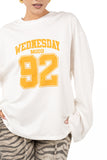 MAGLIA WEDNESDAY PANNA/OCRA LUMINA TAGLIA UNICA