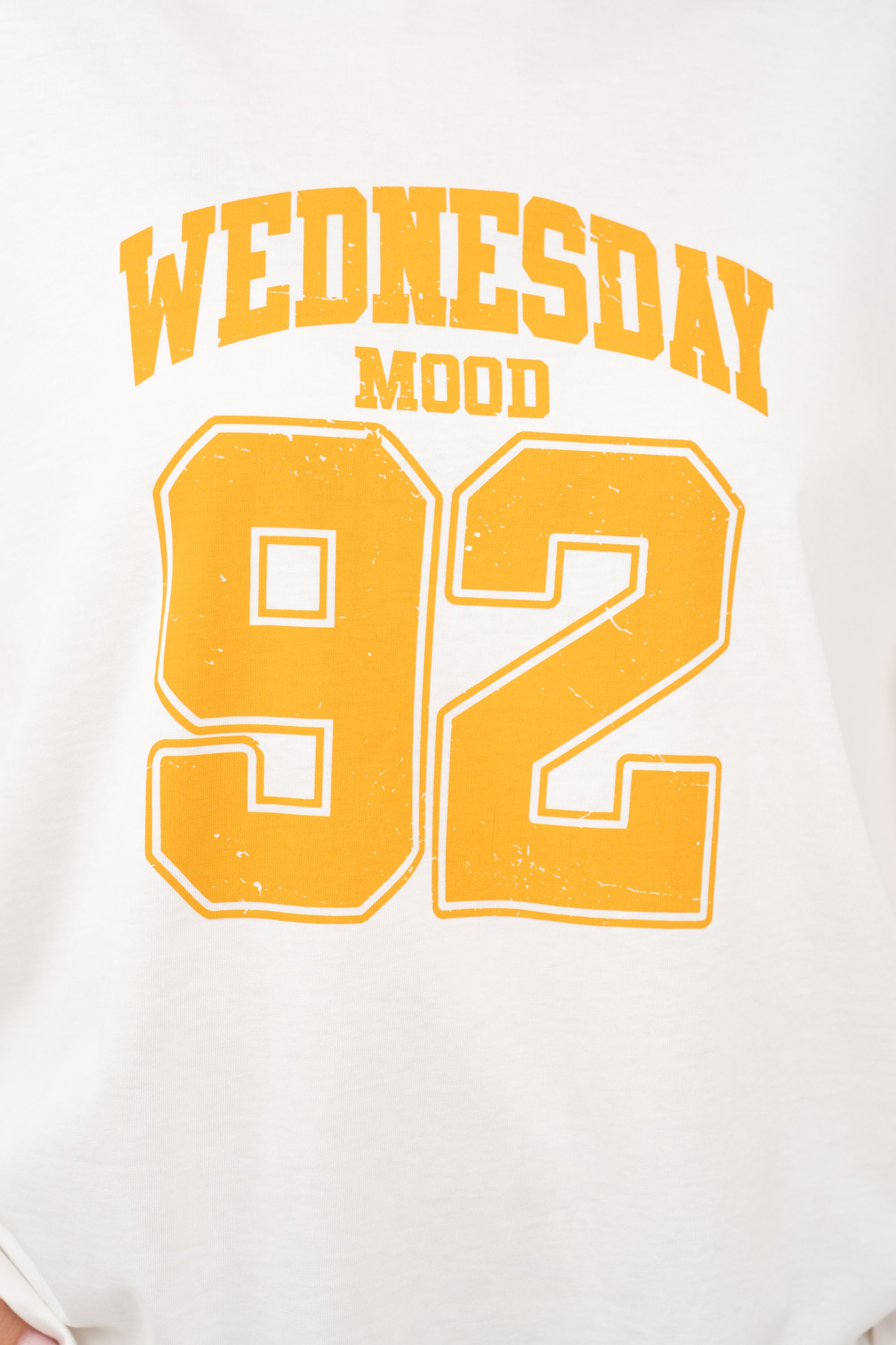 MAGLIA WEDNESDAY PANNA/OCRA LUMINA TAGLIA UNICA