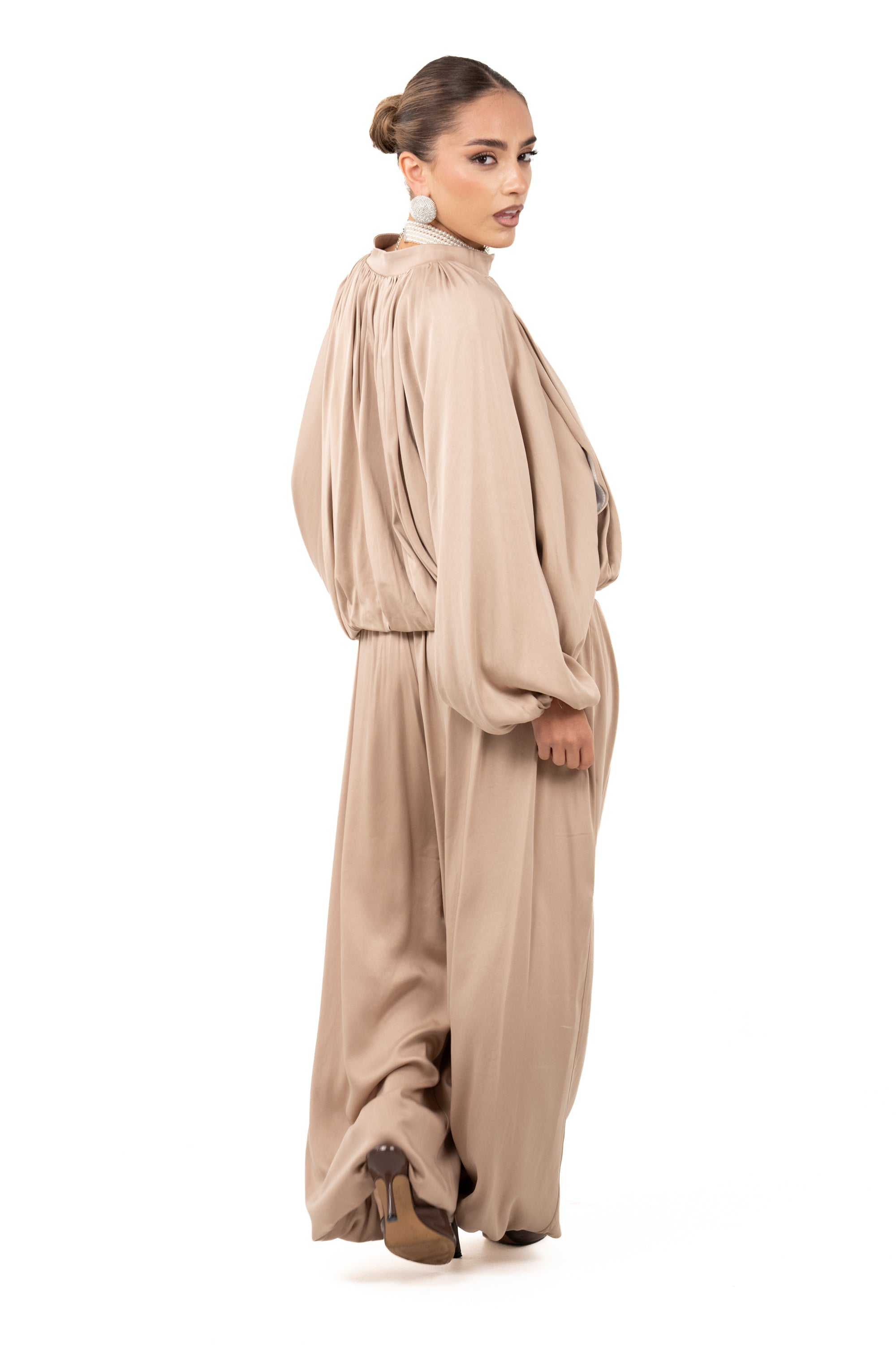 COORDINATO ALICE CHAMPAGNE DUE PEZZI JUSTWEST TAGLIA UNICA