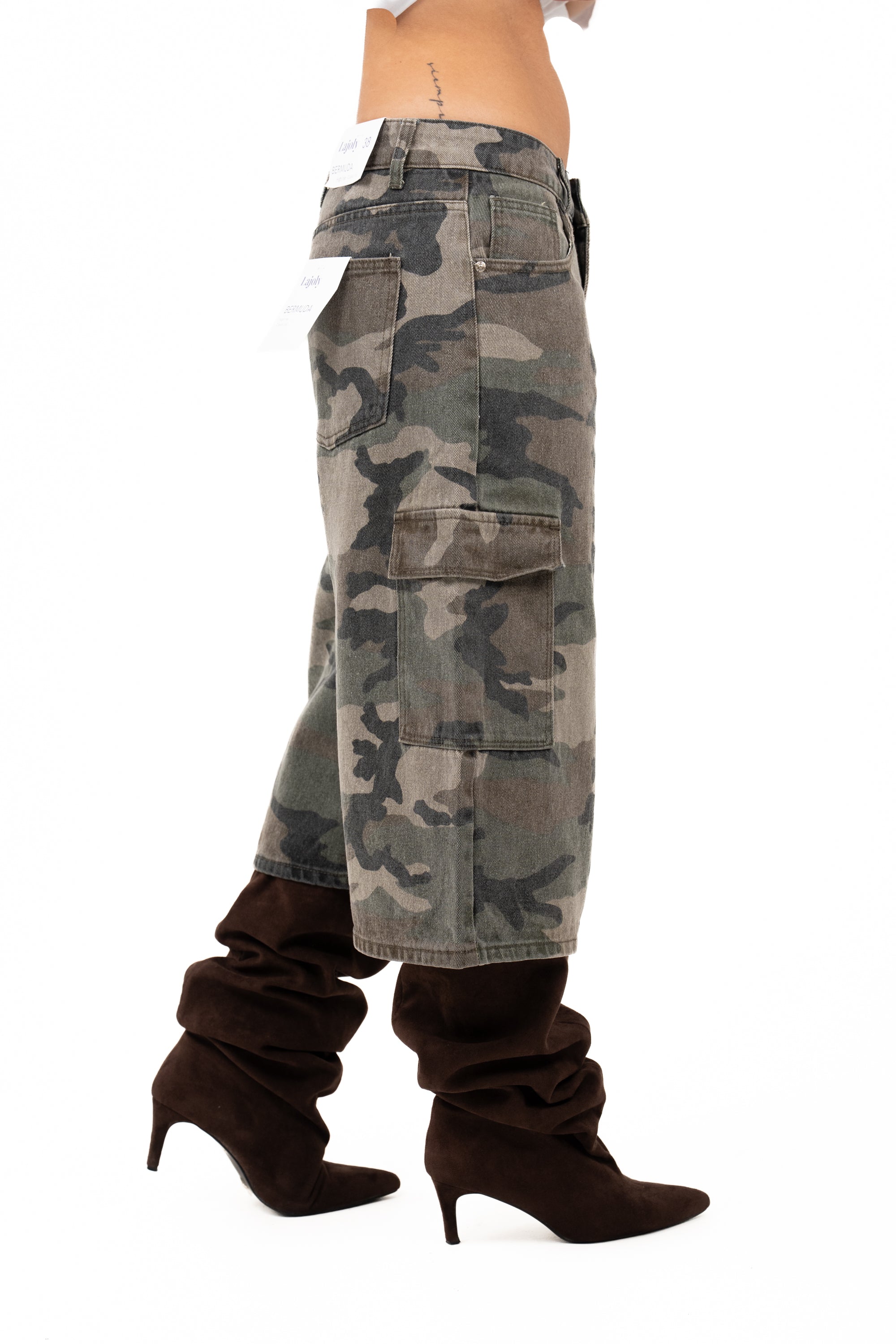 BERMUDA COCO CARGO CAMOUFLAGE