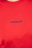 T-SHIRT "COMIING SOON" ROSSA LUMINA