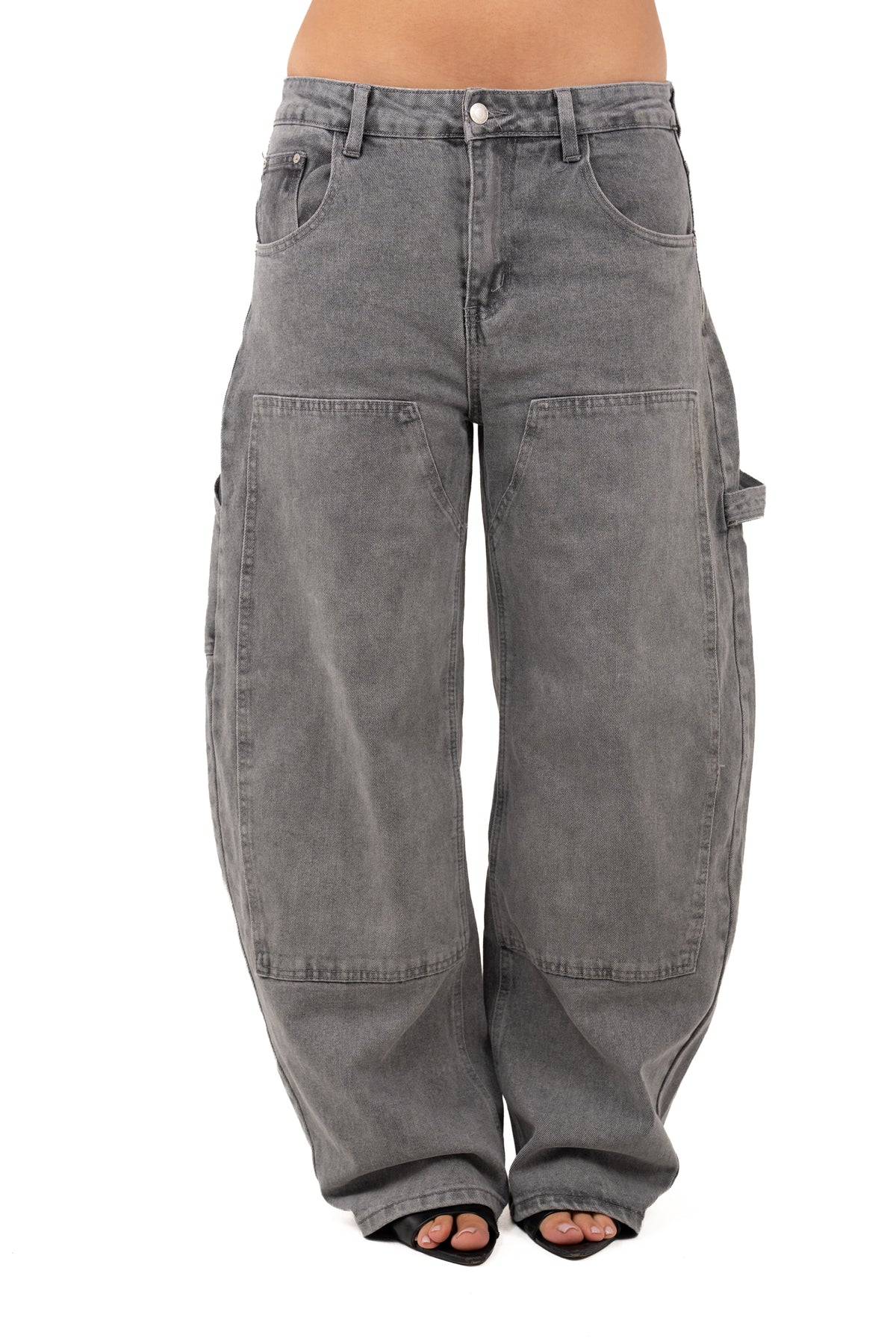 JEANS PRISM BALLON GREY