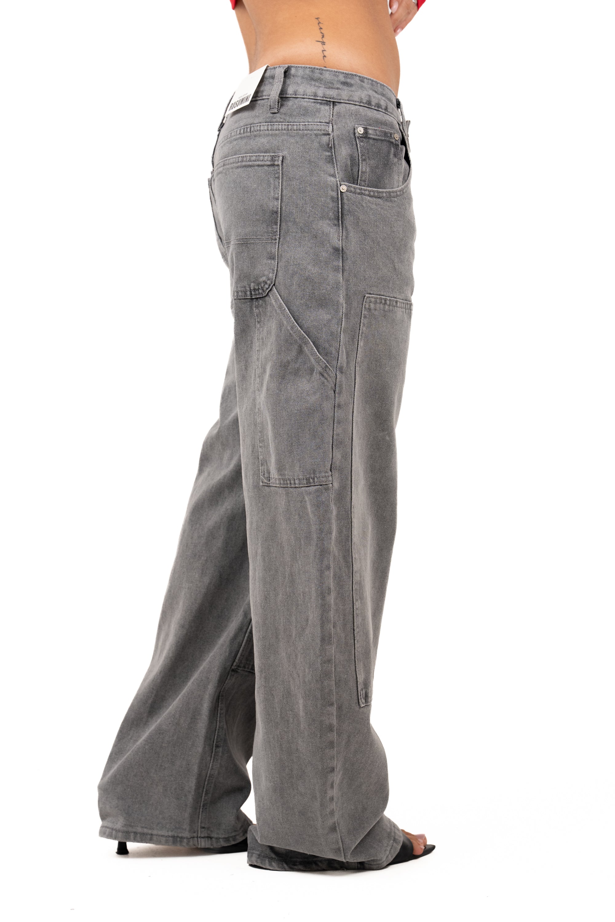 JEANS PRISM BALLON GREY