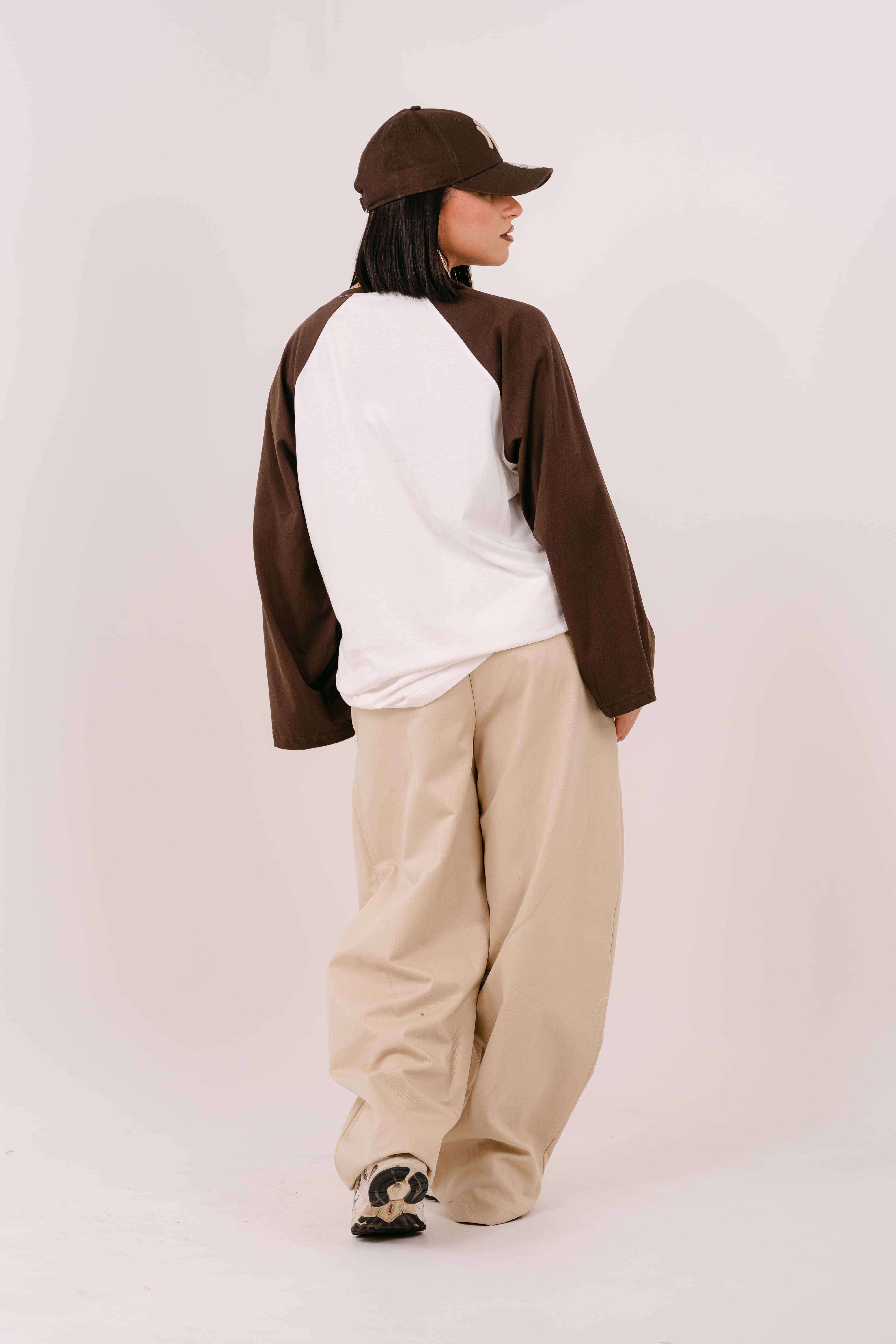 PANTALONE LAVINA CARGO BEIGE TAGLIA UNICA