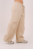 PANTALONE LAVINA CARGO BEIGE TAGLIA UNICA