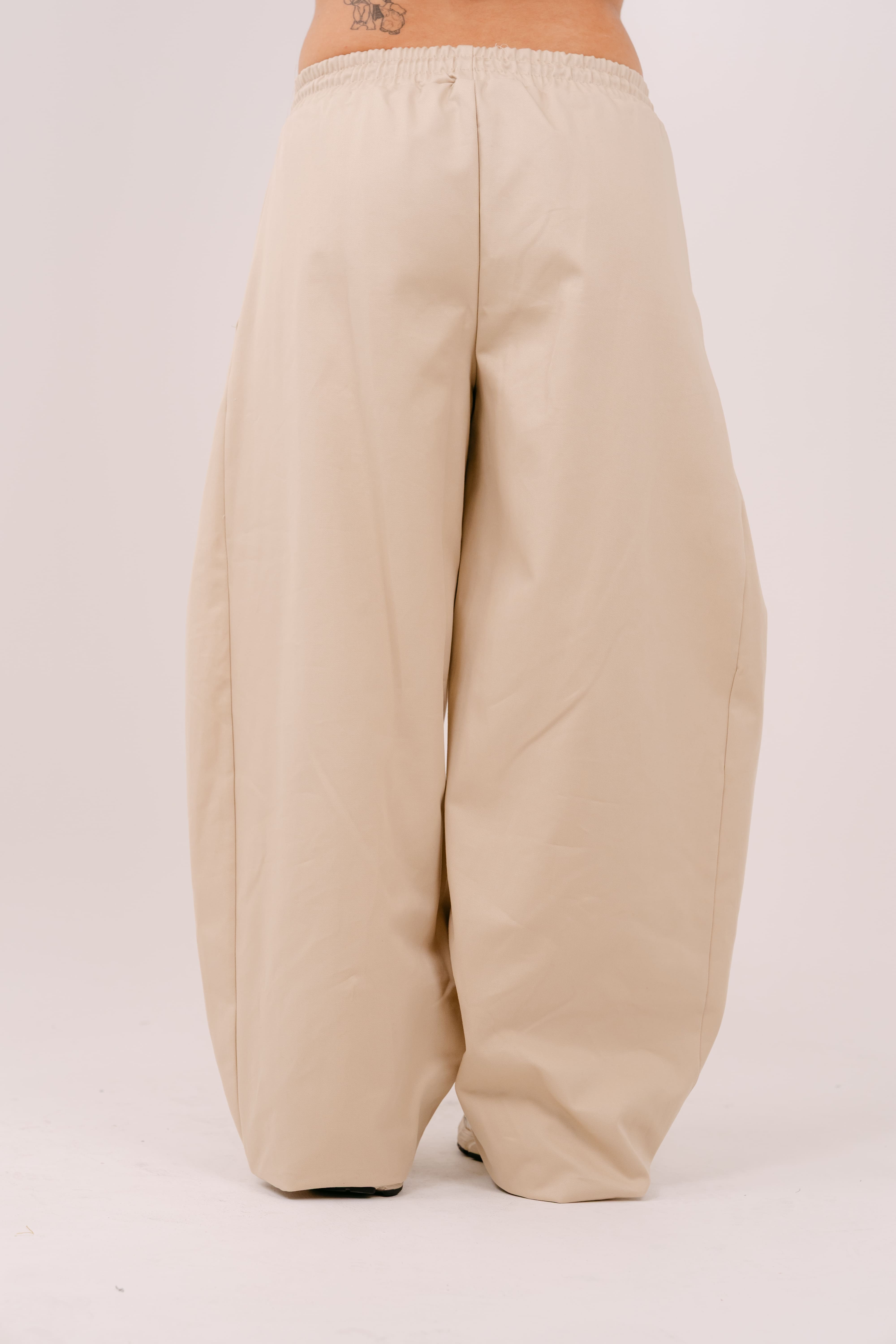 PANTALONE LAVINA CARGO BEIGE TAGLIA UNICA