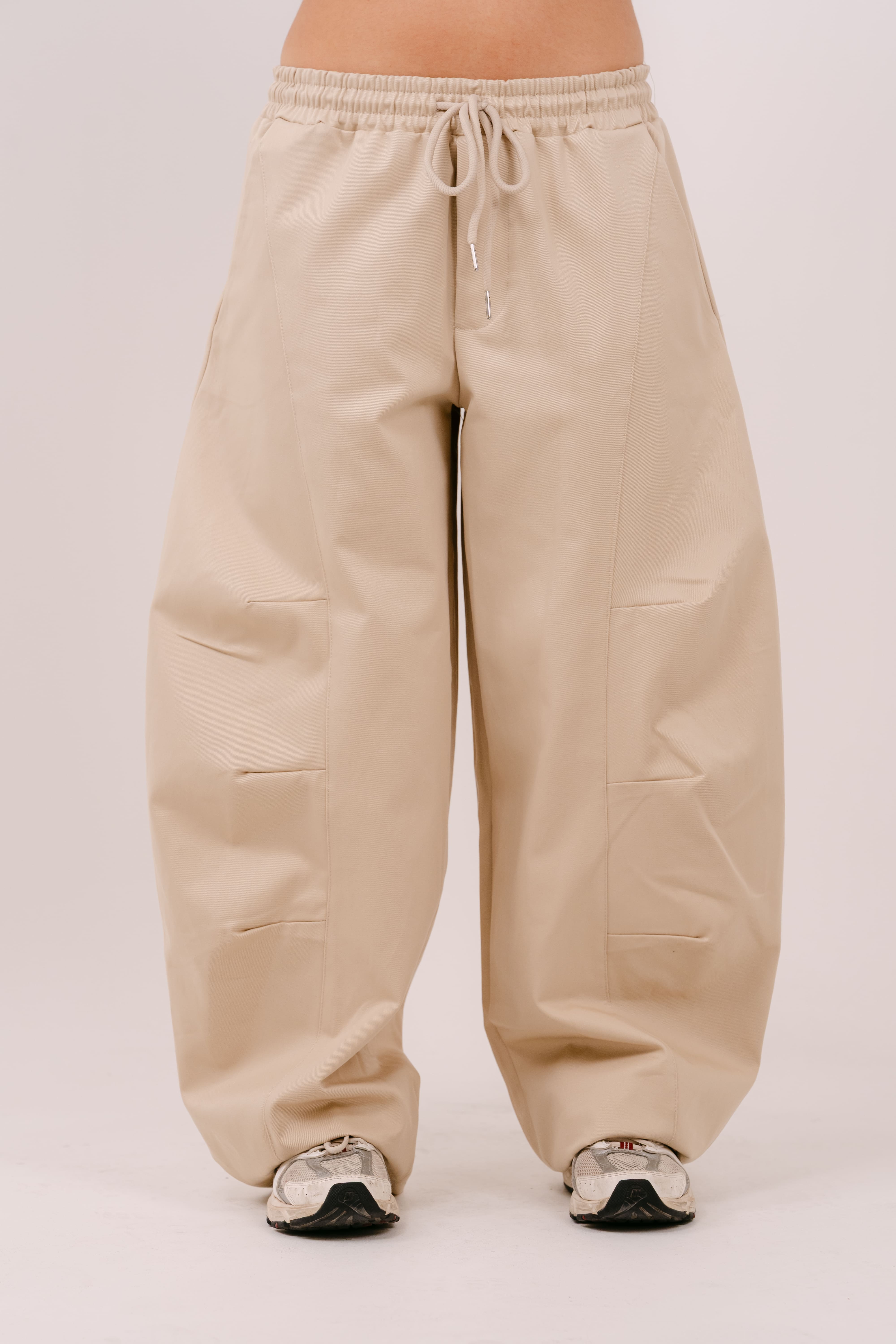 PANTALONE LAVINA CARGO BEIGE TAGLIA UNICA