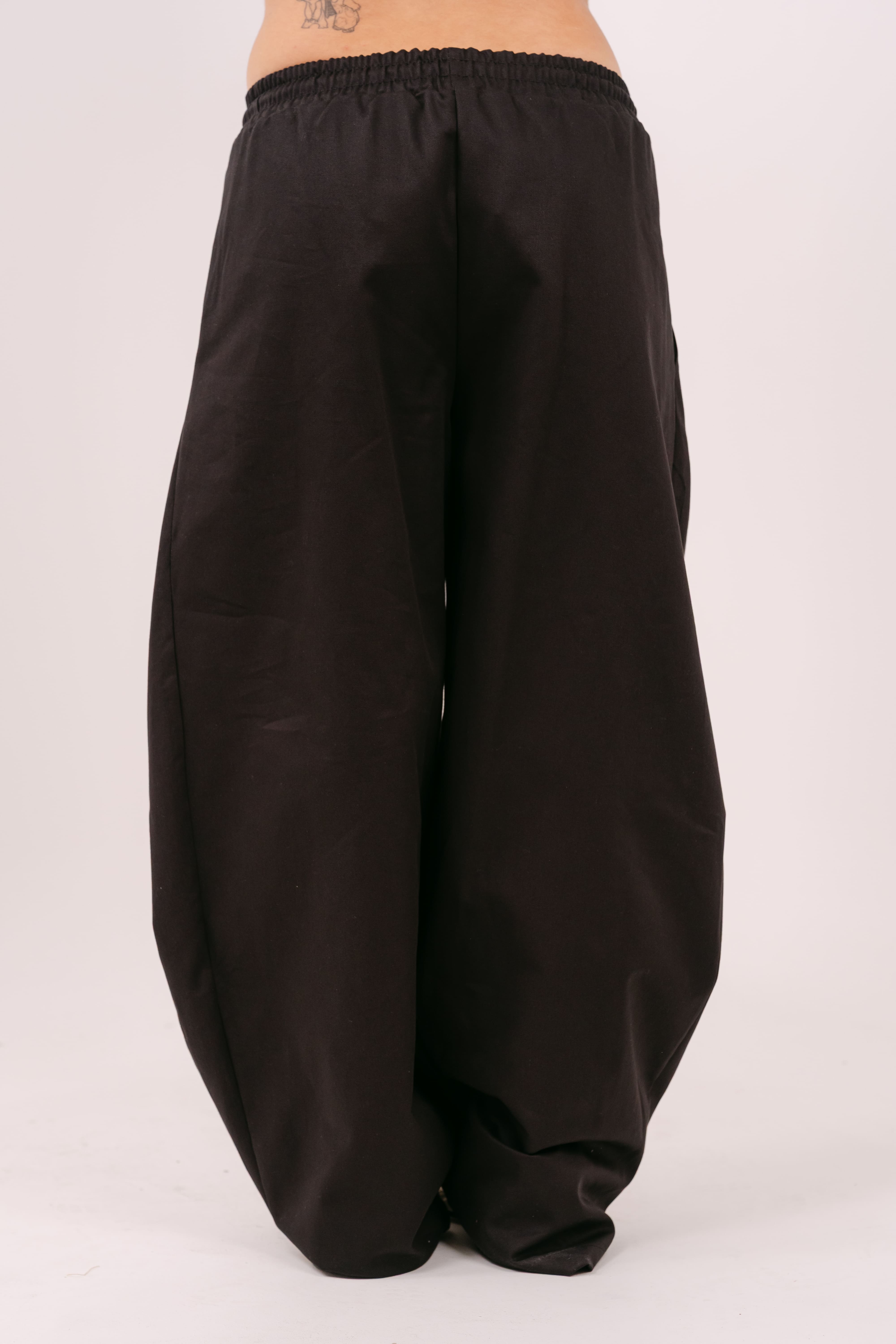 PANTALONE LAVINA CARGO NERO TAGLIA UNICA
