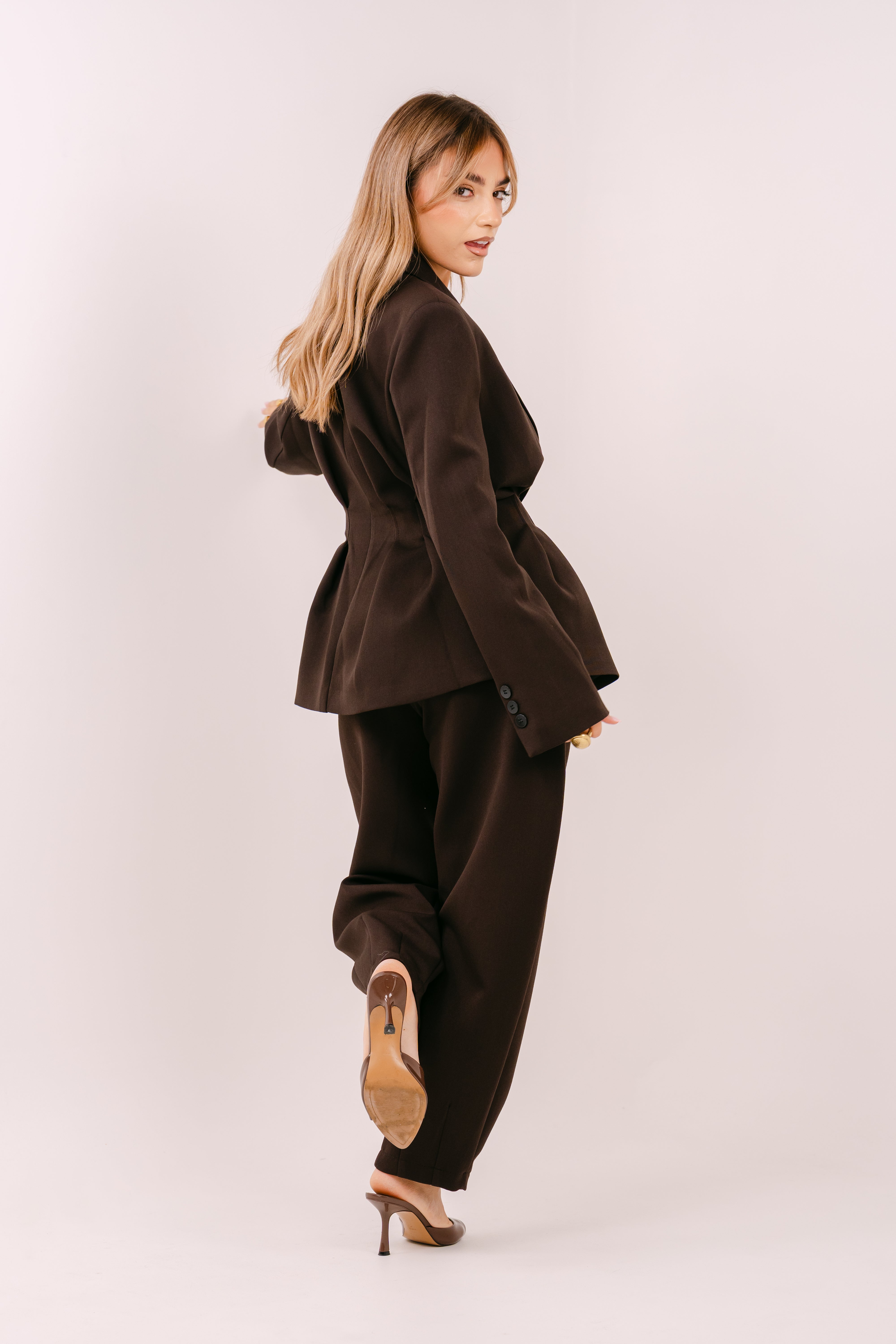 TAILLEUR FLORENCE MARRONE LUMINA