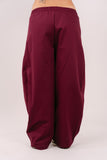 PANTALONE LAVINA CARGO BORDEUX TAGLIA UNICA